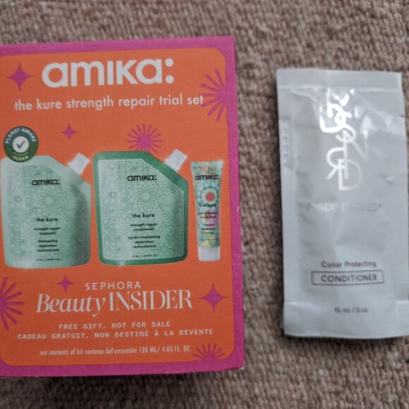 Kerastase Night Serum & Hair Oil + Amica Kure Strength Repair + Hair Conditioner - Picture 3 of 4